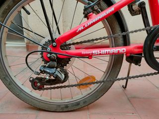 Bicicleta Plegable Moma Roja