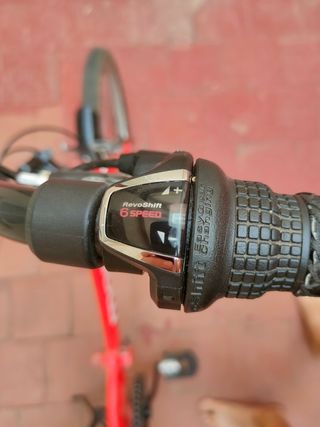 Bicicleta Plegable Moma Roja