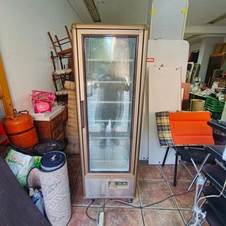 Congelador vertical expositor cristal