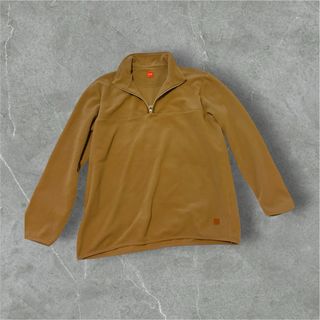 Jersey Hugo Boss Marrón Media Cremallera