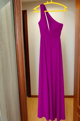 Vestido fiesta morado talla S/M
