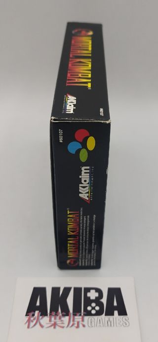 Mortal Kombat Super Nintendo PAL Version