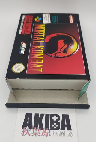 Mortal Kombat Super Nintendo PAL Version