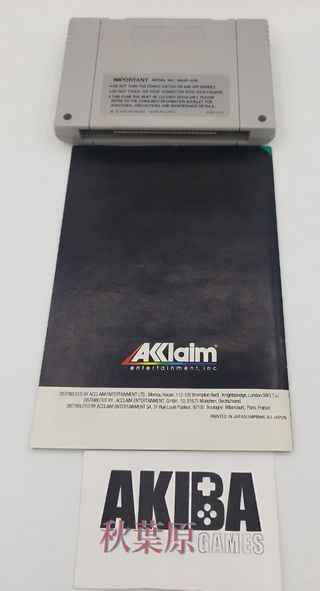 Mortal Kombat Super Nintendo PAL Version