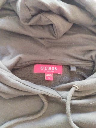 Sudadera Guess negra con Logo Los Angeles