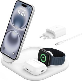 Belkin BoostCharge Qi2 3 en 1 Cargador