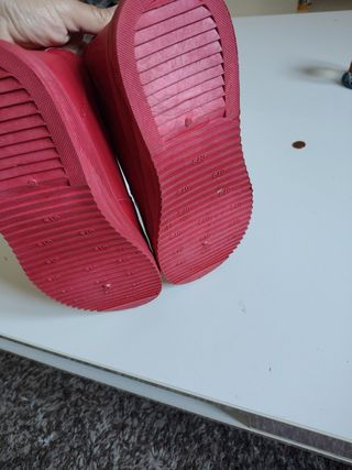Zapatillas deportivas rojas para hombre