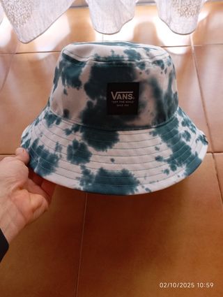 Sombrero tipo cubo Vans tie-dye