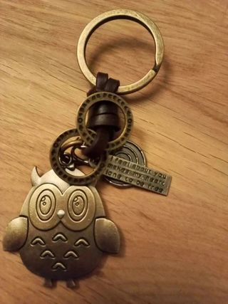 Portachiavi gufo nuovo