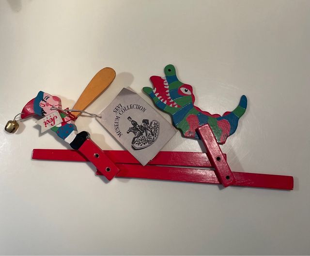 Giocattolo vintage Sevi legno Museum Collection