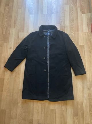 Abrigo Burberry Negro
