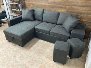 LIQUIDACION!! SOFA CHAISE LONGUE Y ARCON ALMACENAJ