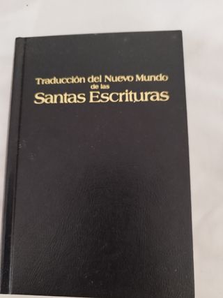 Traducción del nuevo mundo de las Santas escritura