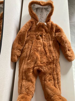 Ropa bebé - Pelele peludo y abrigado