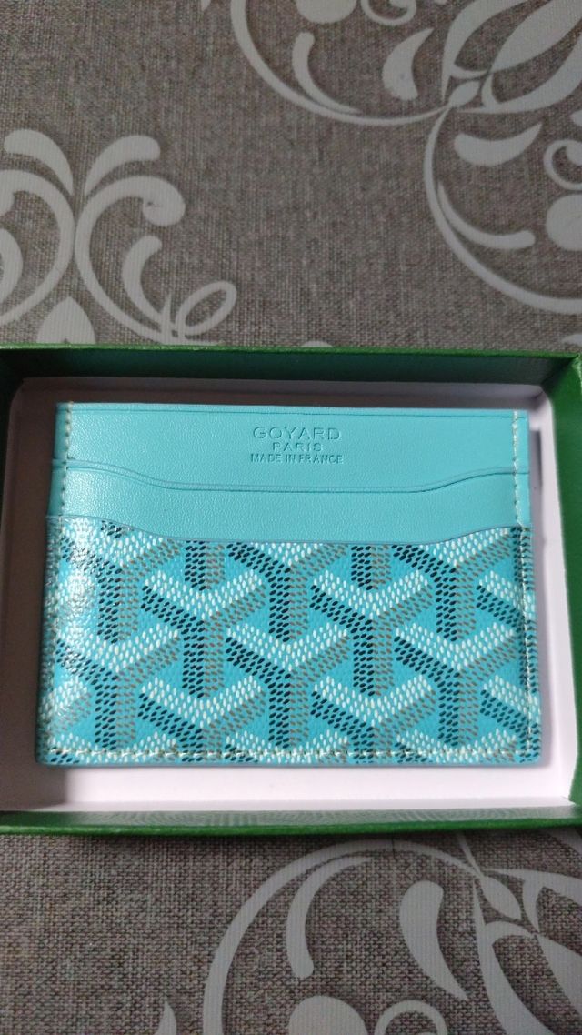 Targetero Goyard Azul turquesa 