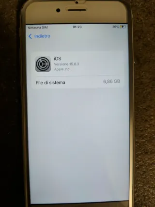 iPhone 6 S 16GB Argento Bianco