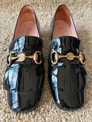 Zapatos charol Pretty Ballerinas negros mujer