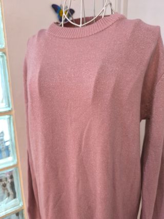 Vestido rosa de invierno talla M/L