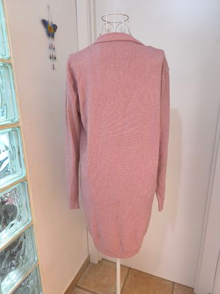 Vestido rosa de invierno talla M/L