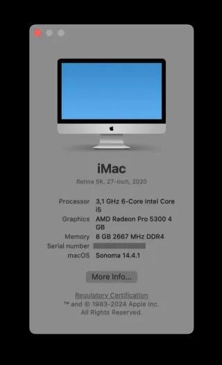 iMac 27 Retina 5K