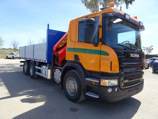 SCANIA P 380 - GRUA