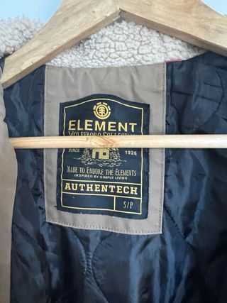 Cazadora Element Marrón Talla S