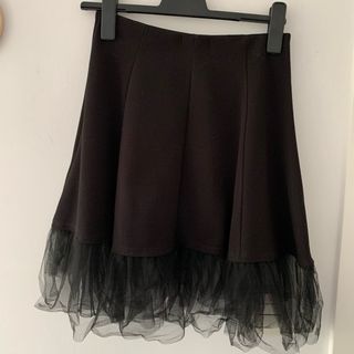 Falda negra Pull&Bear Talla M tul