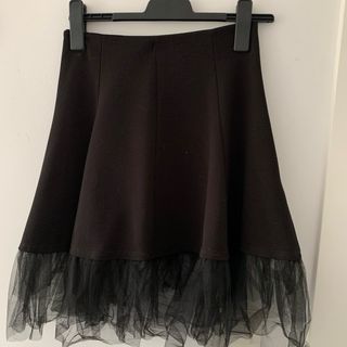 Falda negra Pull&Bear Talla M tul