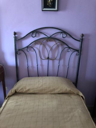 2 Camas 90x190 con Somier y Colchón