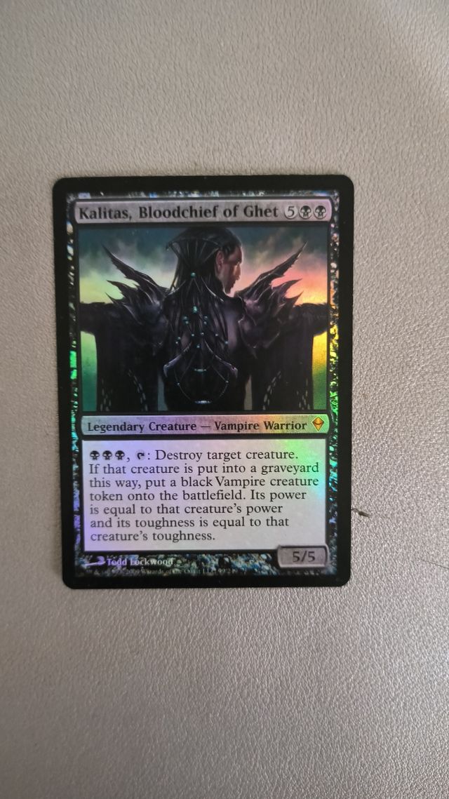 Comandante Foil Kalitas, jefe de sangre de Ghet