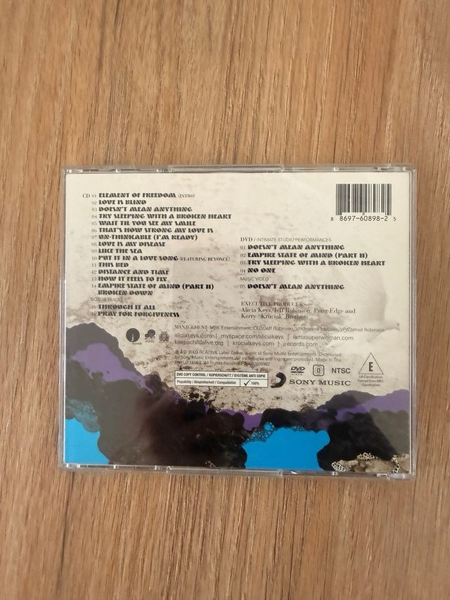 CD Alicia Keys O Elemento da Liberdade Deluxe