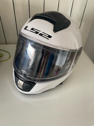 Casco Moto Integral LS2 Blanco