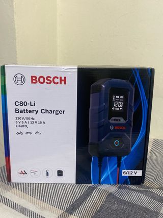 Cargador Batería Coche Bosch C80-U