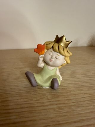 Statuina Piccolo Principe con Farfalla