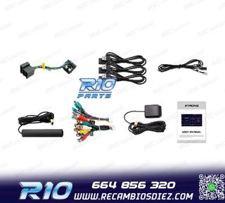 RADIO GPS ANDROID 10 PARA MERCEDES W164 X164 ML 05-12 GL 06-