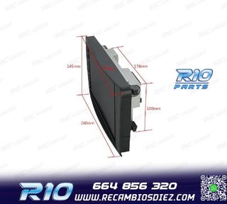 RADIO GPS ANDROID 10 PARA MERCEDES W164 X164 ML 05-12 GL 06-