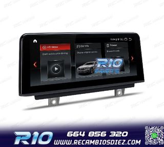 RADIO GPS ANDROID 13 PARA BMW F20 F21 11-16 F23 13-16