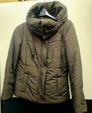 Chaqueta Zara mujer verde oliva Talla S