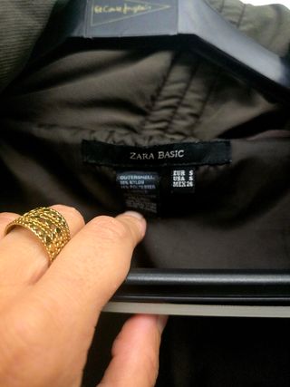 Chaqueta Zara mujer verde oliva Talla S
