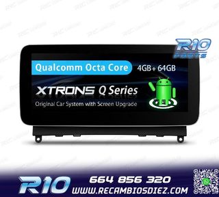 RADIO GPS ANDROID 12 PARA MERCEDES C W204 07-10