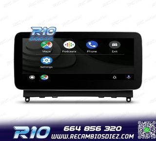 RADIO GPS ANDROID 12 PARA MERCEDES C W204 07-10
