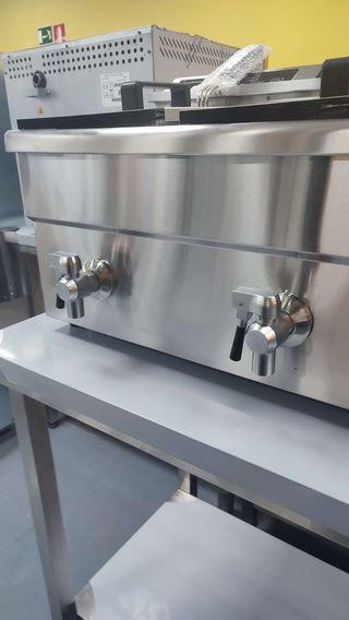 Freidora Inducción Edenox Doble