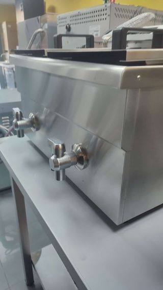 Freidora Inducción Edenox Doble