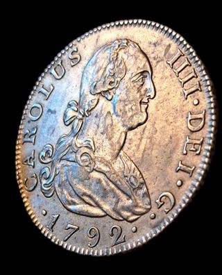 4 Reales Carlos IIII 1792 Plata Madrid