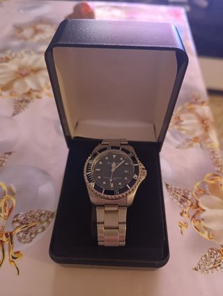 Reloj Bereson Plata y Negro