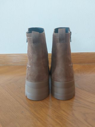 Botines Geox Marrones Amphibiox Talla 39
