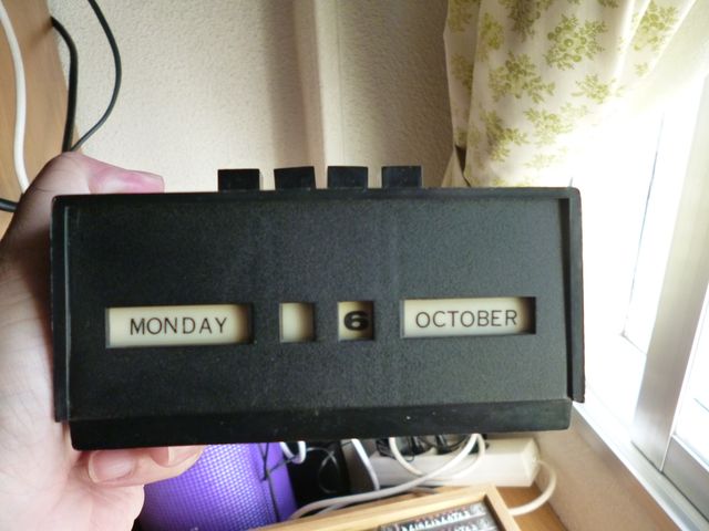 Calendario Retro Manual 70s