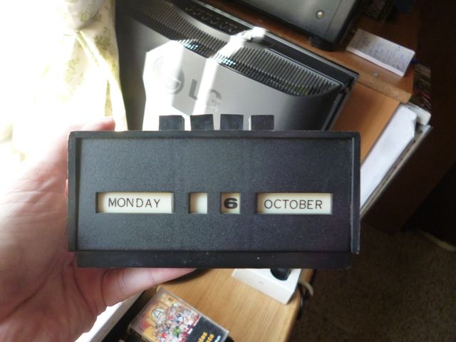 Calendario Retro Manual 70s