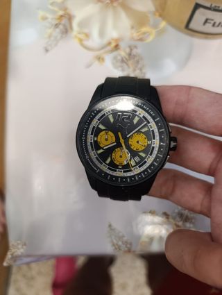 Reloj Puma Negro y Amarillo
