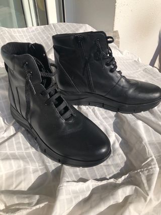 Botines Valeria's Piel Talla 37 Ligeros